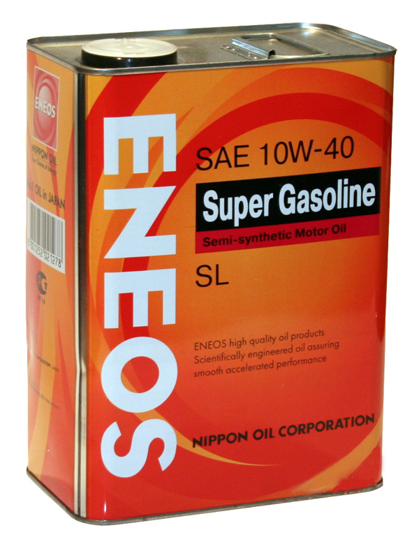 ENEOS Super Gasoline SL 10W40 4л  п/синт oil1357