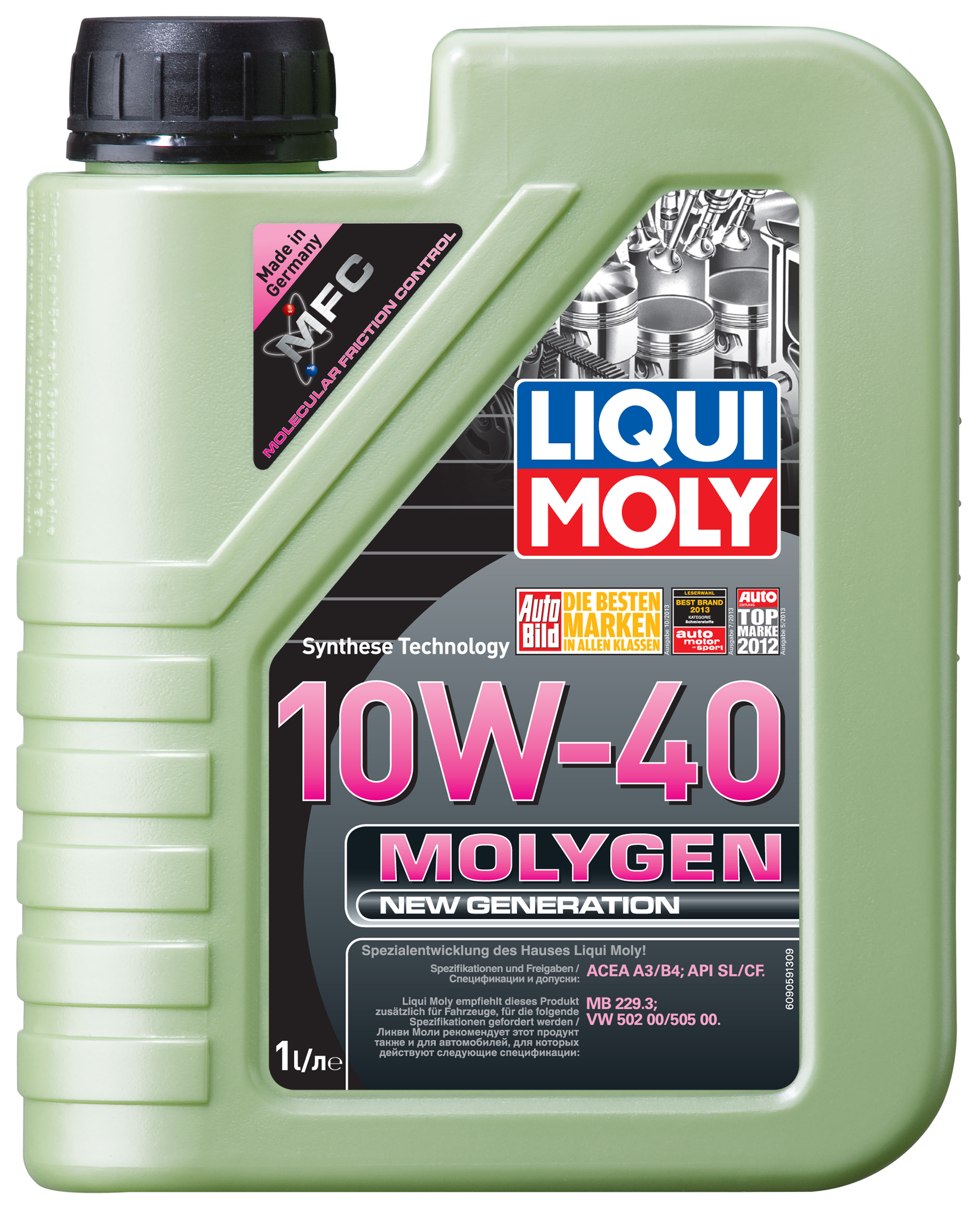 LIQUI MOLY Molygen New Generation 10W40 1л синт 9059
