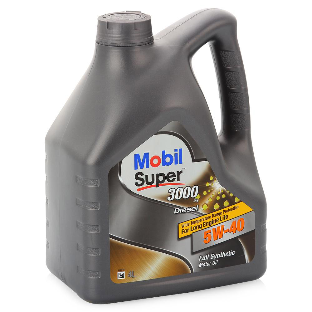 MOBIL SUPER 3000 Diesel 5W40 4л синт 152572