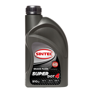 Тормозная жидкость SINTEC SUPER DOT-4 910г 800735